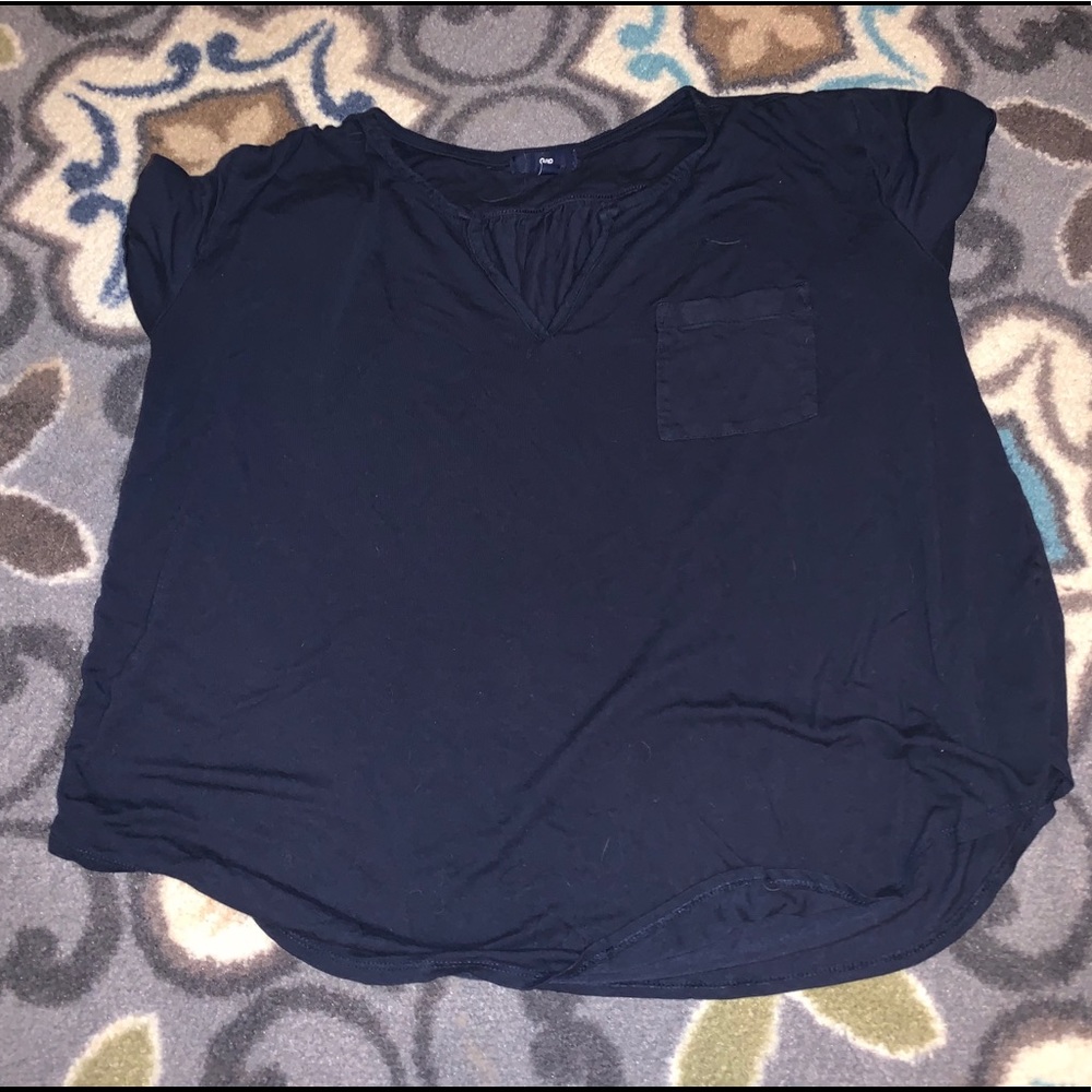 blue GAP blouse